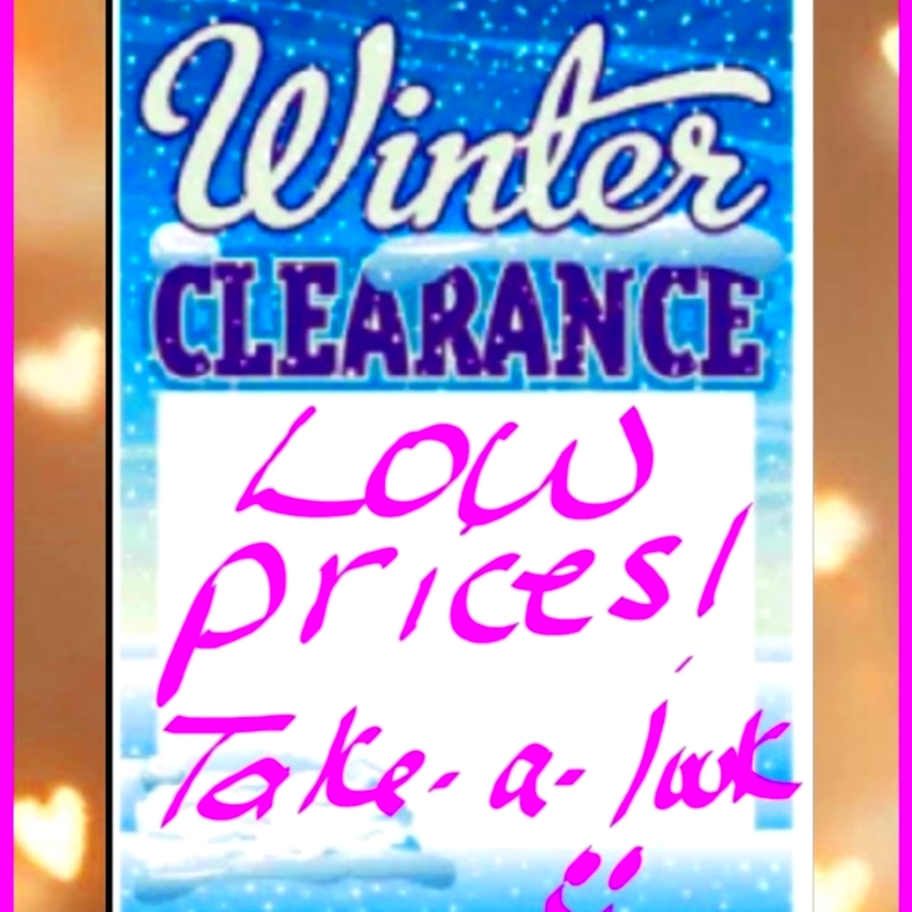 WINTER CLEARANCE